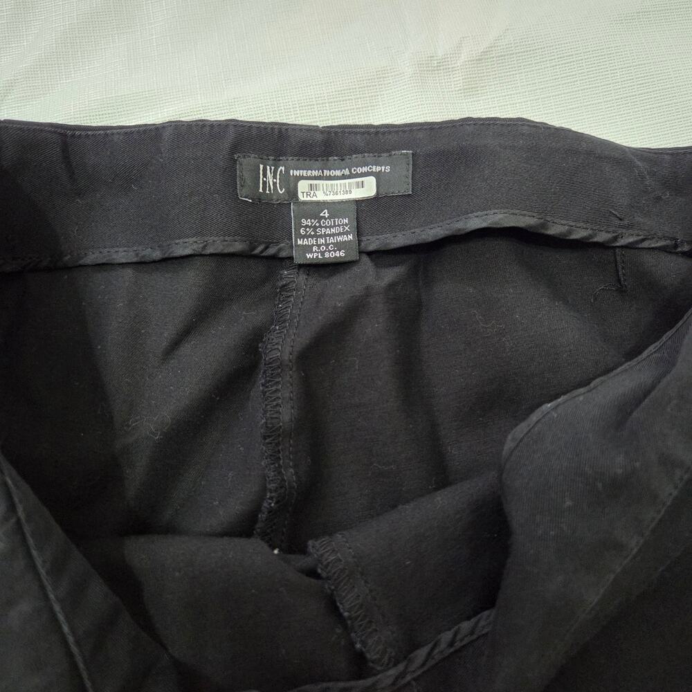 Inc Black Dress Pants Womans Size 4